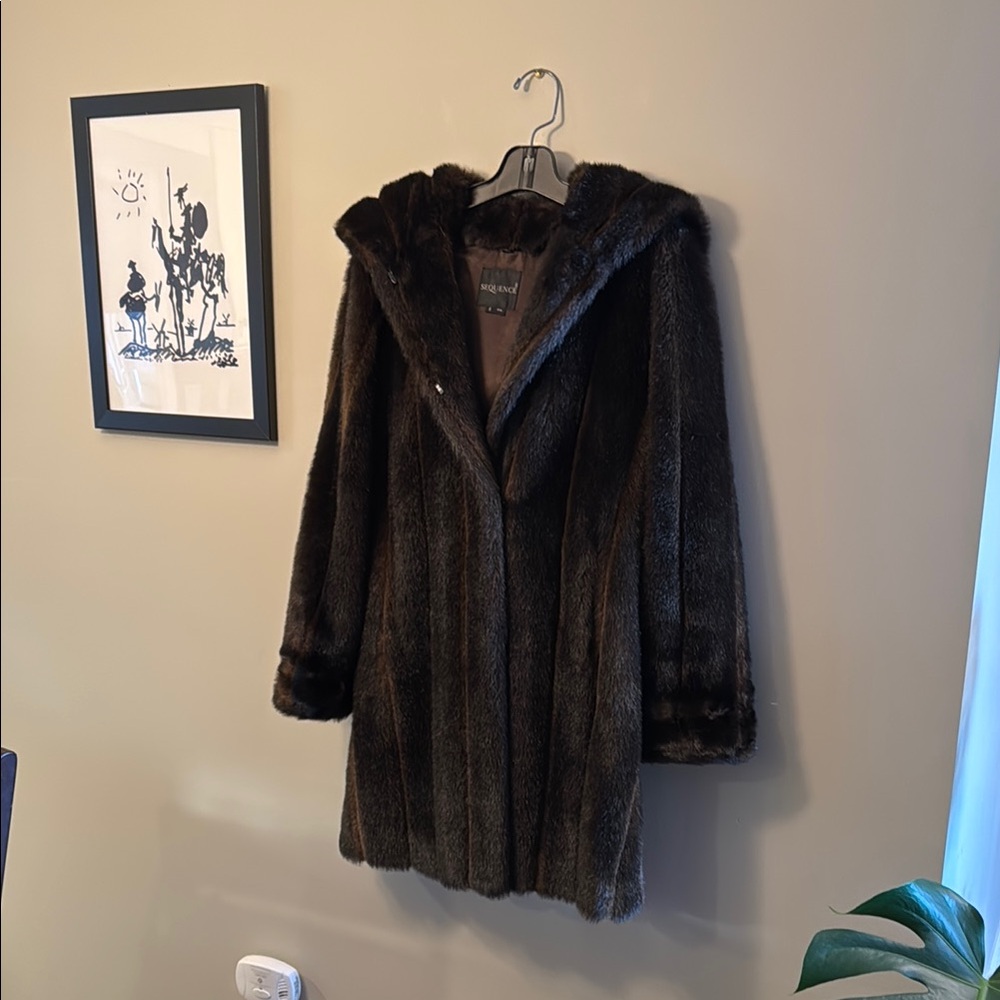 Vintage Faux Fur Coat